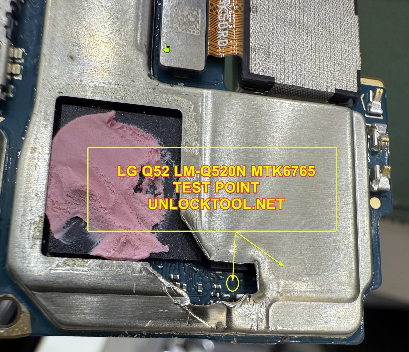 LG Q52 Test Point / EDL Point